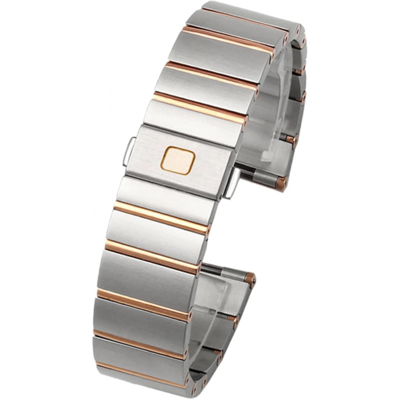 Omega Watch Constellation - Unisexowy pasek do zegarka ze stali