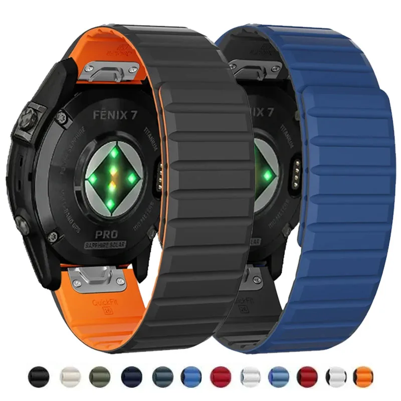 Silicone Watch Band 22Mm - Pasek silikonowy zegarek 26/22mm do Garmin