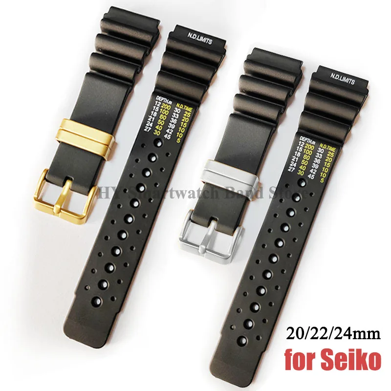 Rubber Strap Diver - ND Limits Diver Silikonowy pasek do