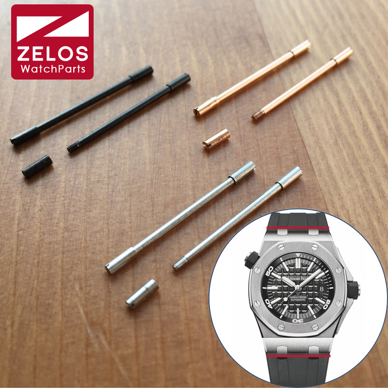 Rubber Strap Diver - Zegarek 26,8 mm Zestaw łączników śrubowych