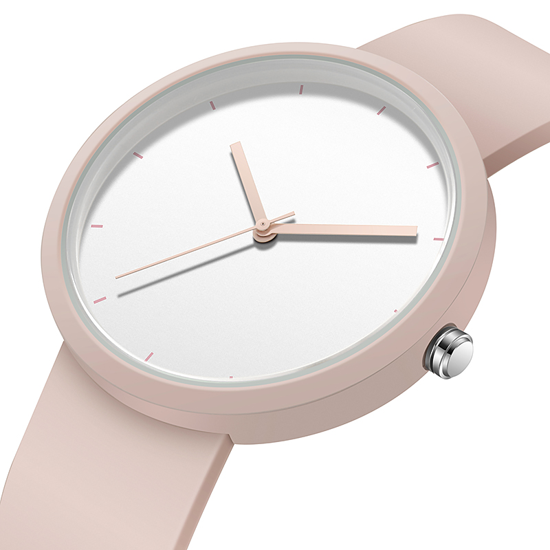 Silicone Band Women - Minimalistyczny zegarek damski o średnicy 41