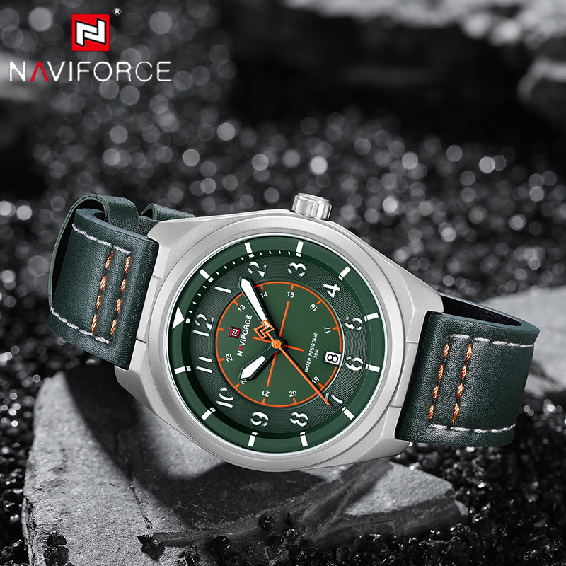 Zegarek męski NAVIFORCE z mech – Leather Watch Band Men recenzja i cena