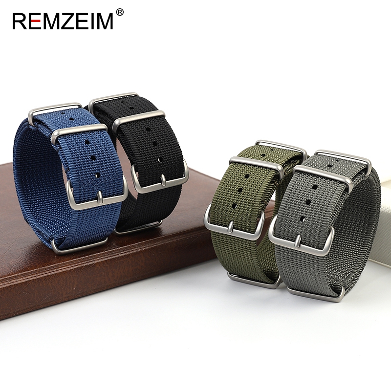 Nowy prążkowany nylonowy pasek – Canvas Strap Watch recenzja i cena