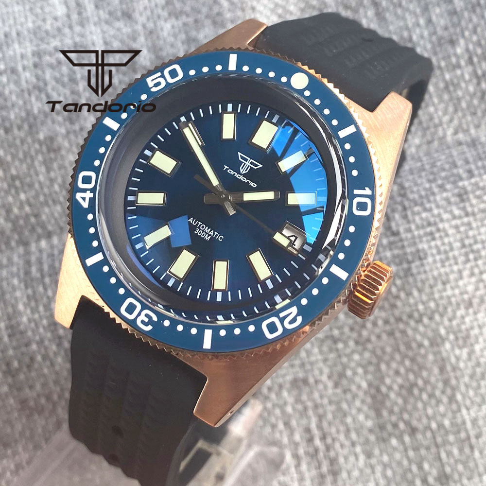 Tandorio 62 MAS CUSN8 solidny  – Rubber Strap Diver recenzja i cena