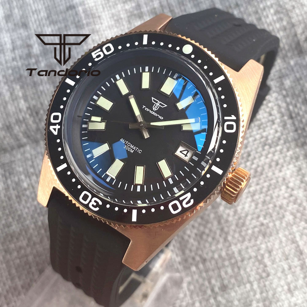 Tandorio 62 MAS CUSN8 solidny  – Rubber Strap Diver recenzja i cena