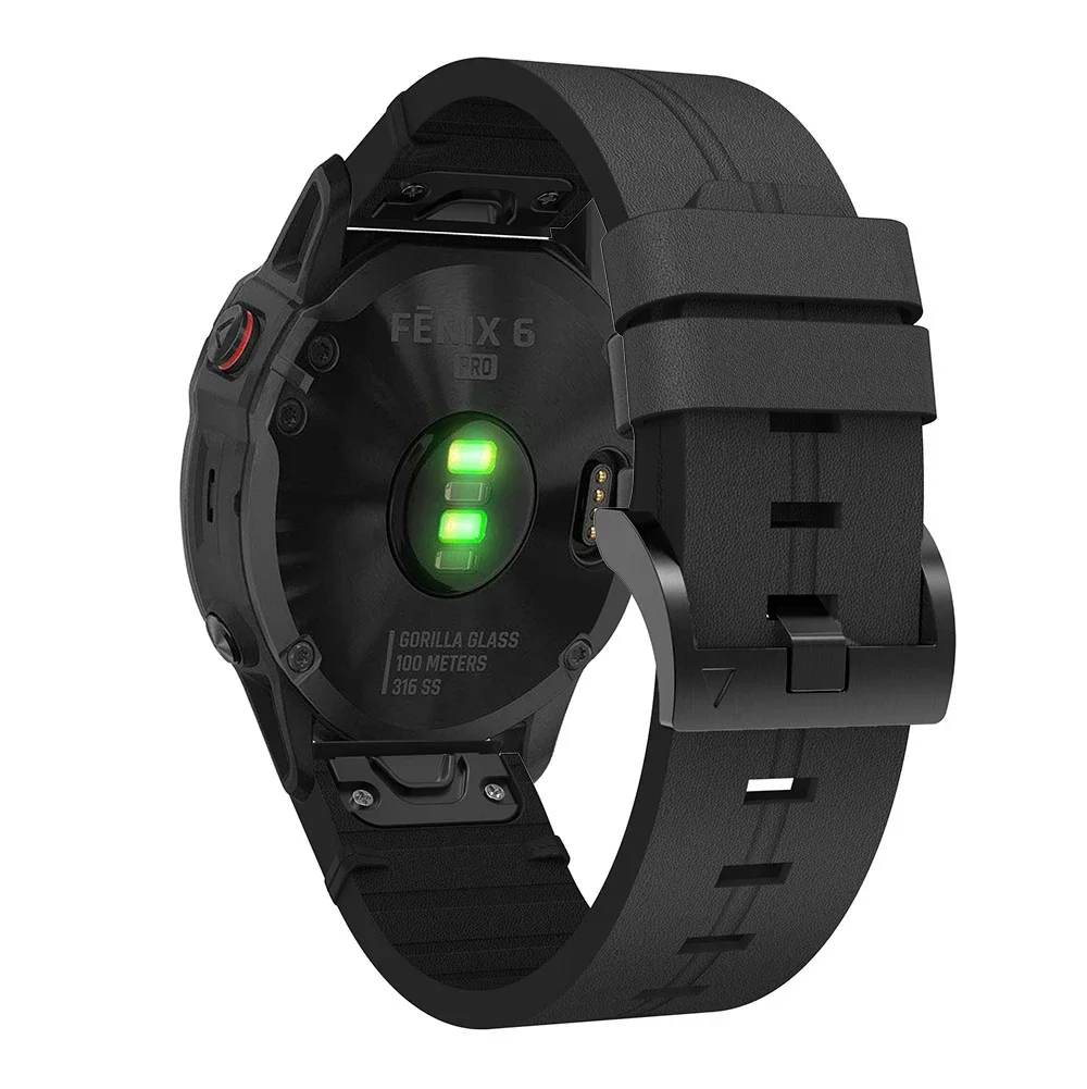 Skórzany pasek 22 mm 26 mm do  – Leather Strap Quick Release recenzja i cena