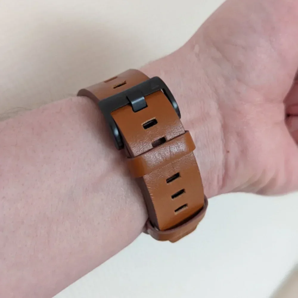 Skórzany pasek 22 mm 26 mm do  – Leather Strap Quick Release recenzja i cena