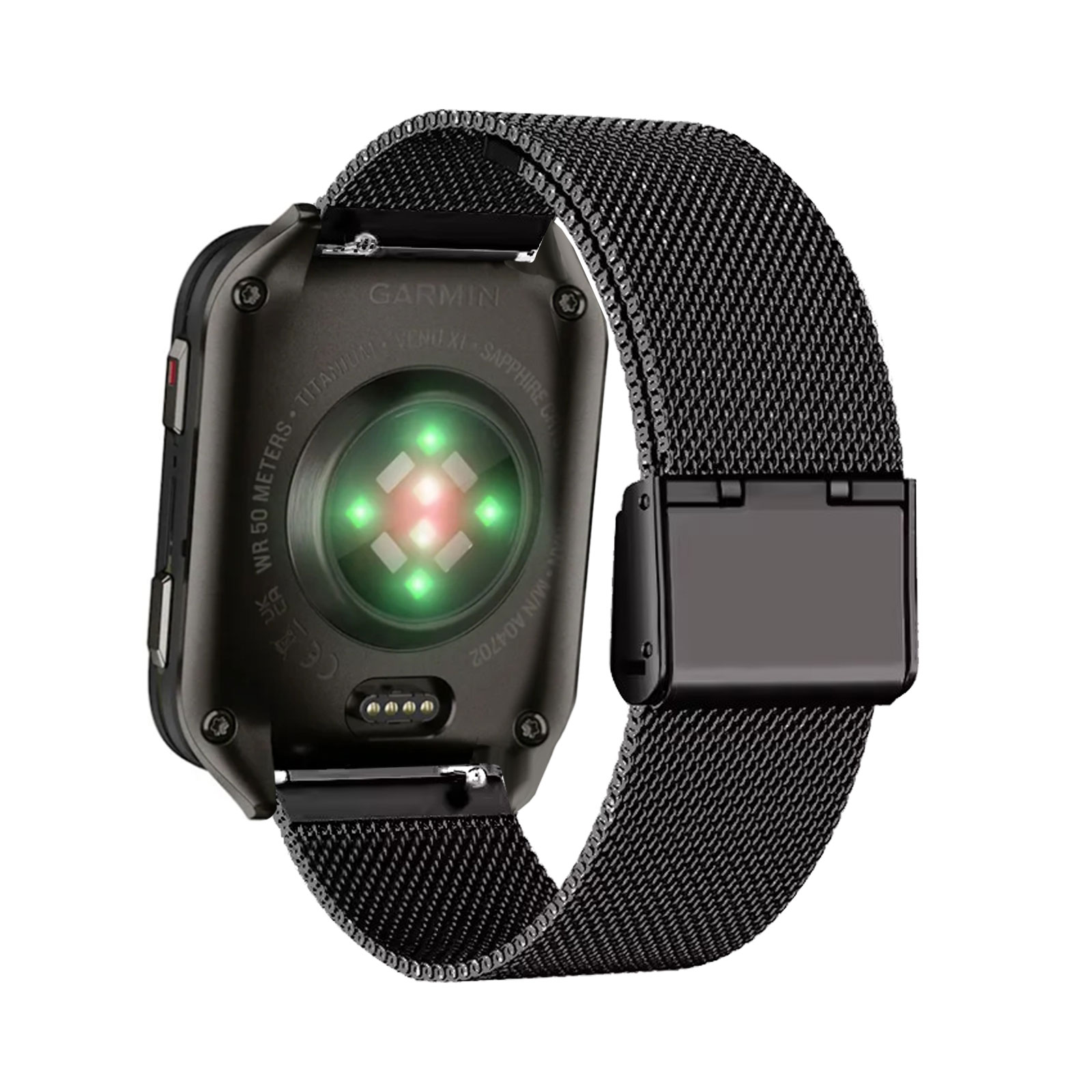 Metalowe paski do Garmin Venu  – Mesh Strap Metal recenzja i cena