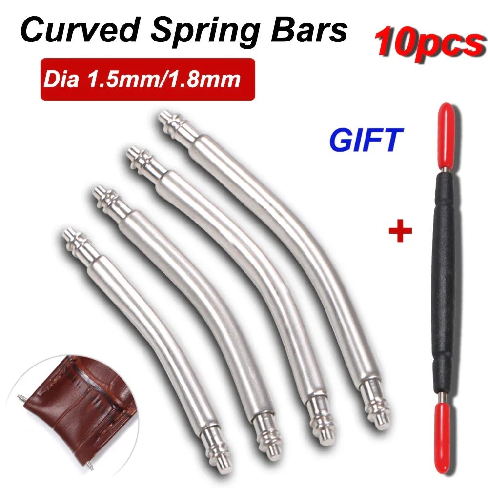 10szt Zakrzywiony pręt sprężyn – Spring Bar Tool Set recenzja i cena