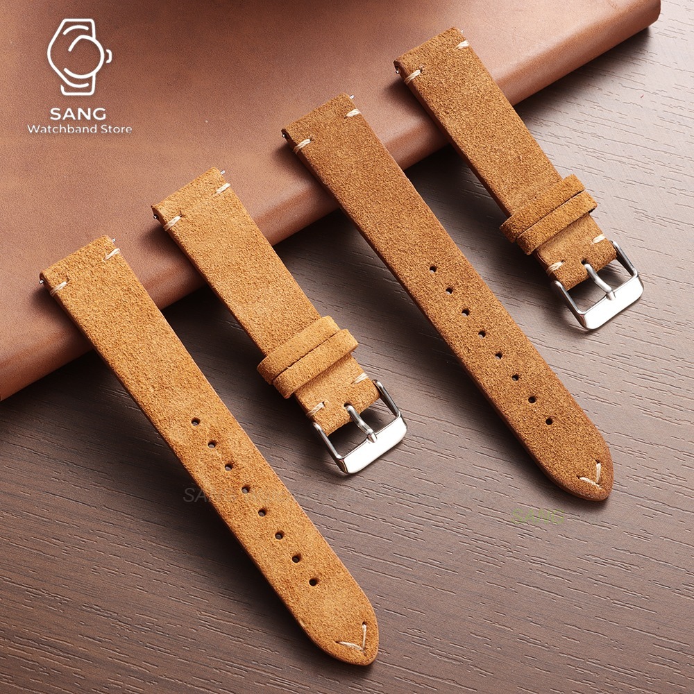 Pasek zamszowy z szybkim mecha – Suede Strap Watch recenzja i cena