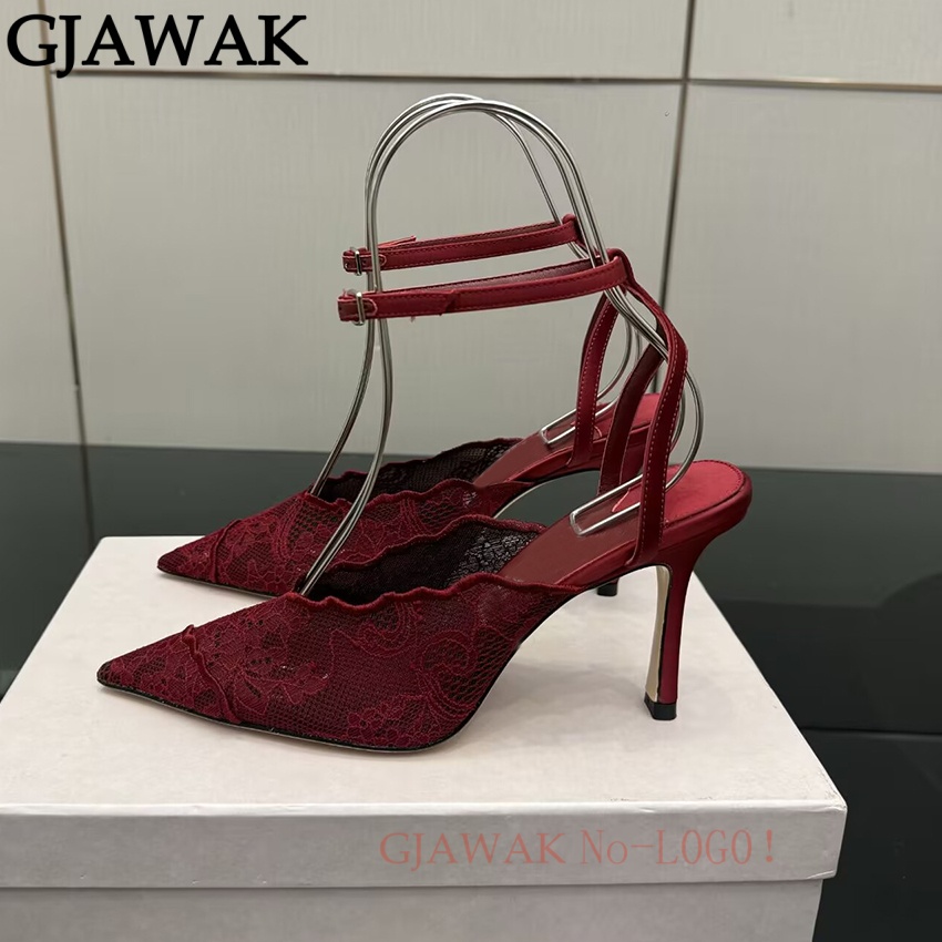 Cienkie Szpilki Damskie Czółen – Mesh Strap Metal recenzja i cena