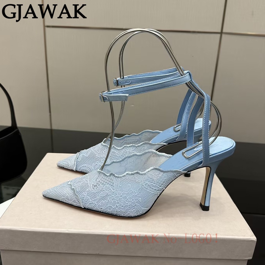 Cienkie Szpilki Damskie Czółen – Mesh Strap Metal recenzja i cena