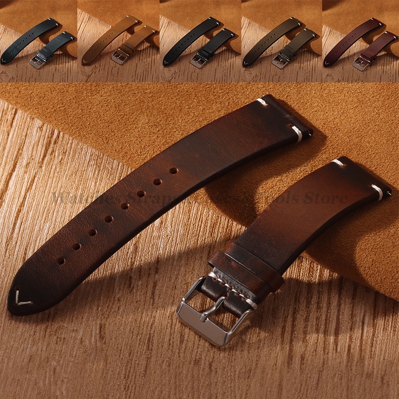 Ręcznie robiony pasek z prawdz – Suede Strap Watch recenzja i cena