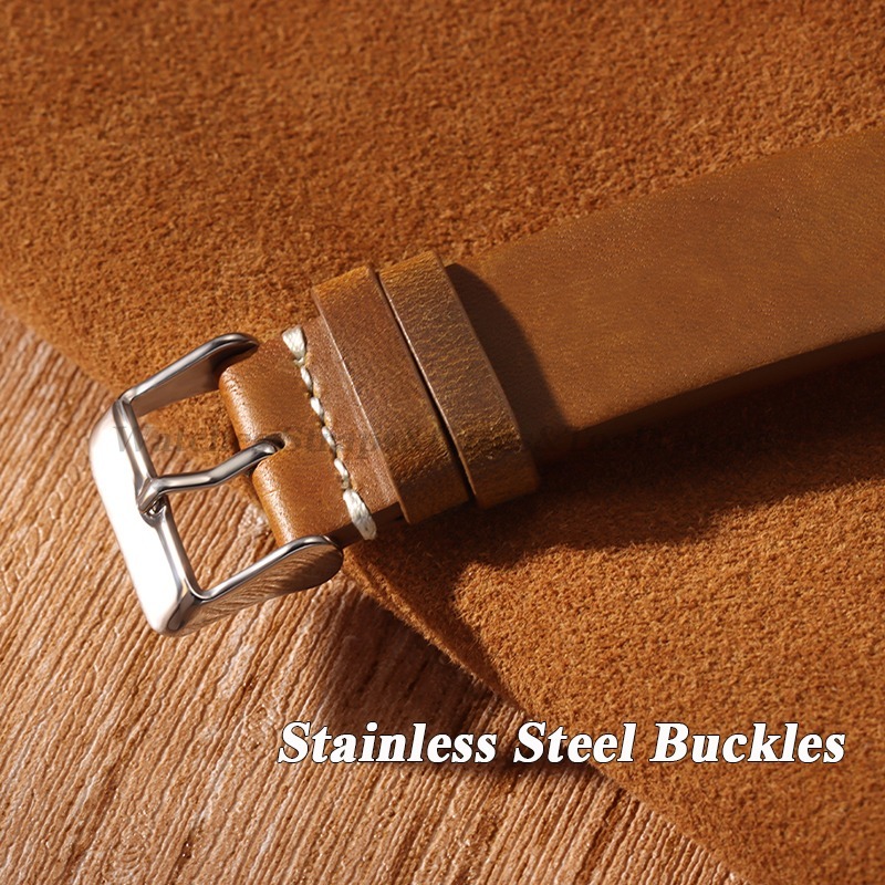 Ręcznie robiony pasek z prawdz – Suede Strap Watch recenzja i cena